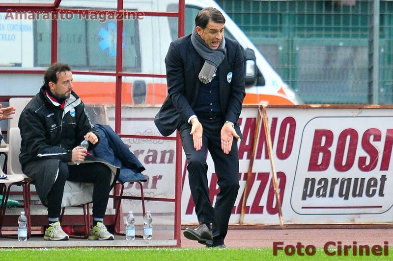 Leonardo Semplici, in amaranto da calciatore e da allenatore